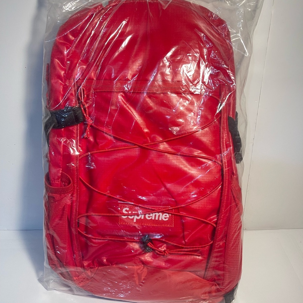 NWT Supreme Red Backpack.  Accepting all reasonable offers